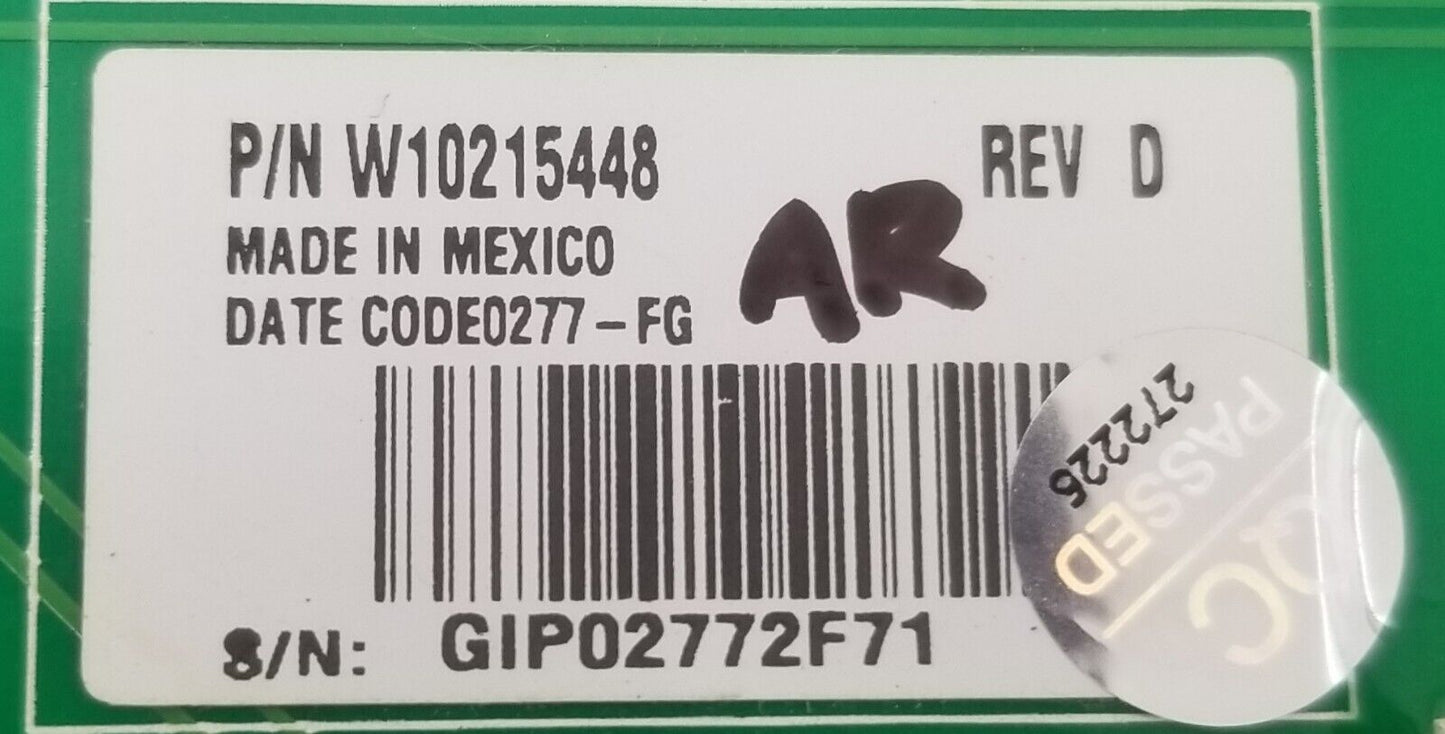 Genuine OEM Replacement for Whirlpool Dryer Control W10215448