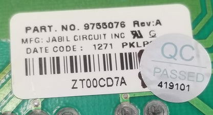 Genuine OEM Replacement for Whirlpool Range Control 9755076