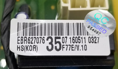 OEM Replacement for LG Dryer Control  EBR63615909 EBR62707635