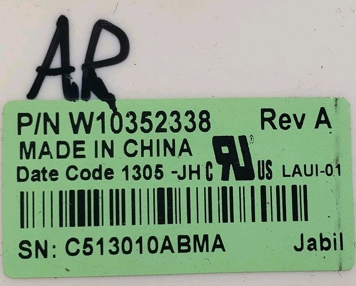 OEM Replacement for Whirlpool Washer Control W10352338 + W10368102