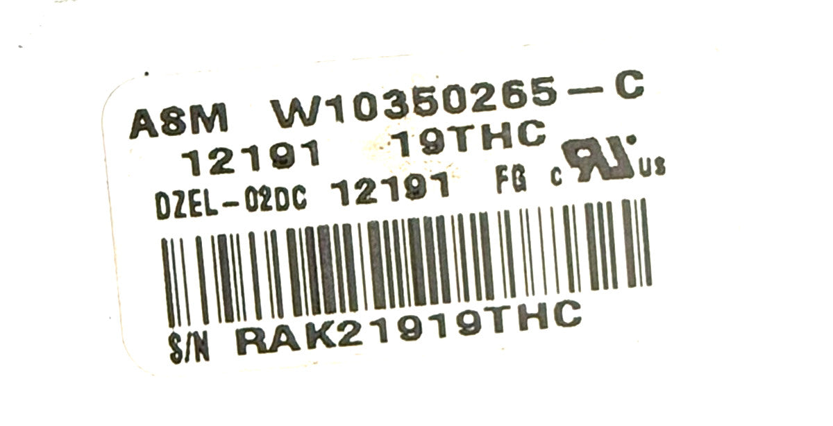 OEM Replacement for Whirlpool Dishwasher Interface W1035026