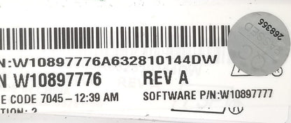 OEM Replacement for Whirlpool Washer Control W10897776