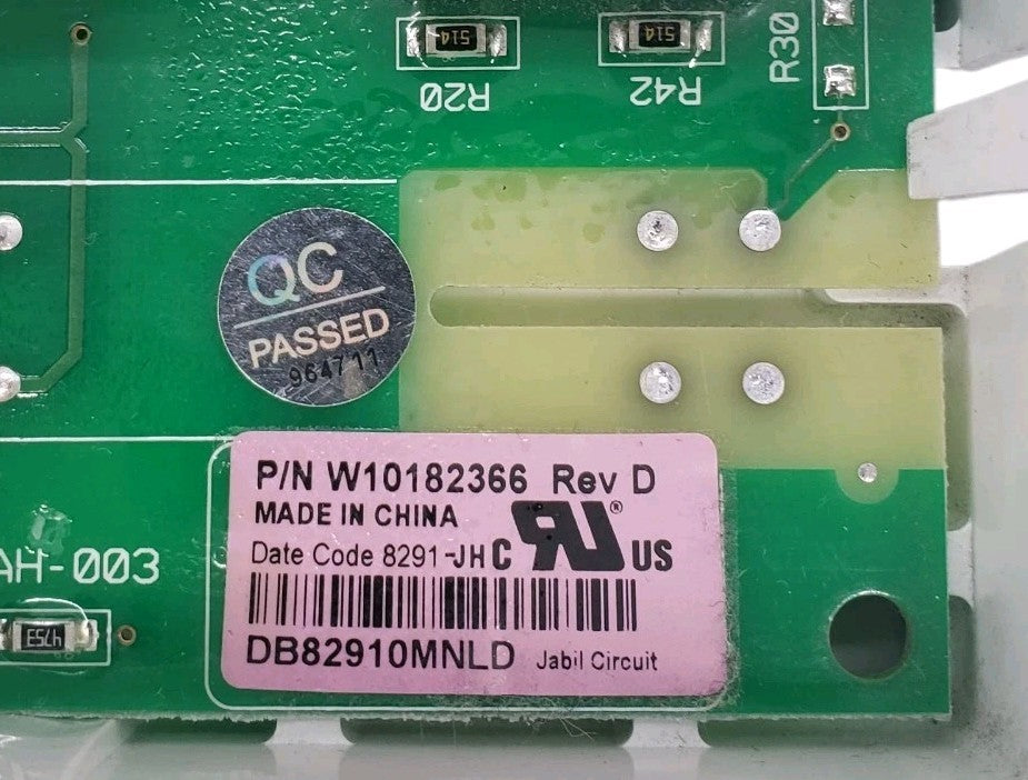 OEM Replacement for Kenmore Dryer Control W10182366