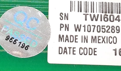 OEM Replacement for Whirlpool Washer Control W10705289