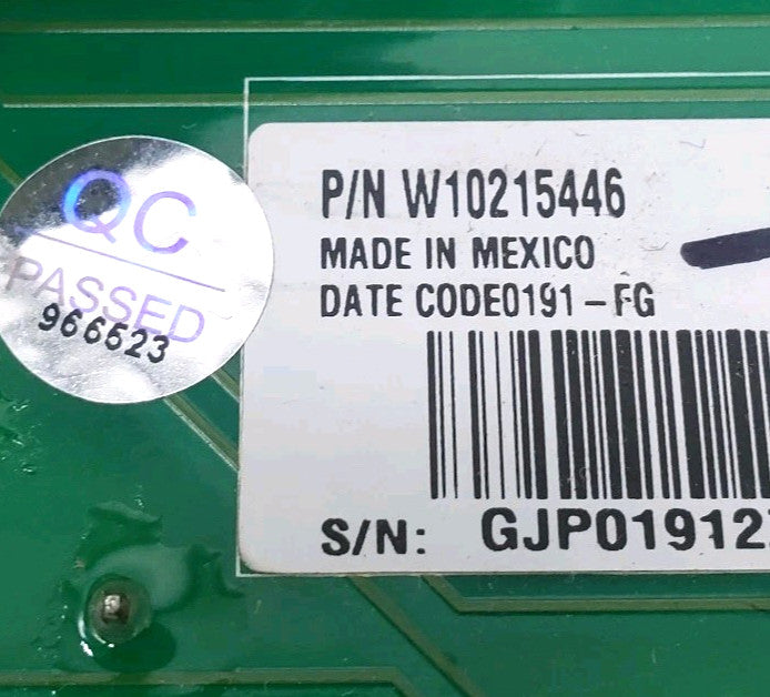 OEM Replacement for Whirlpool Dryer Control  W10212773   W10215446