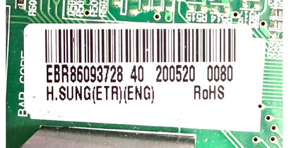 OEM Replacement for LG Fridge Control EBR86093728