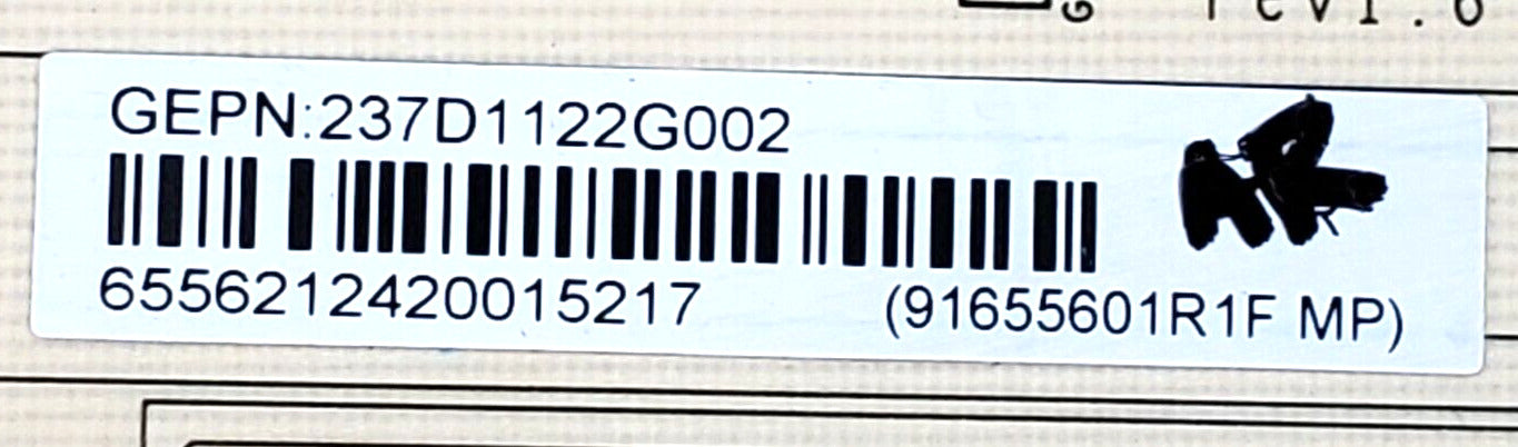 OEM Replacement for GE Washer Control 237D1122G002