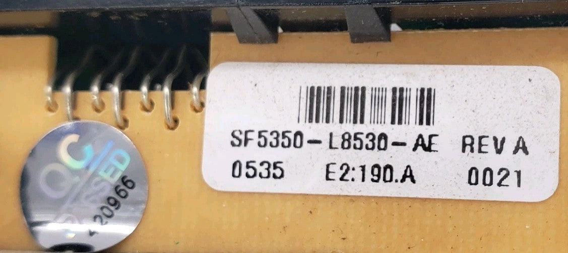 OEM Replacement for Frigidaire Range Control SF5350 L8530