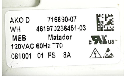 OEM Replacement for Whirlpool Washer Control 716690-07