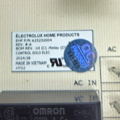 OEM Replacement for Frigidaire Range Control Board A25232004