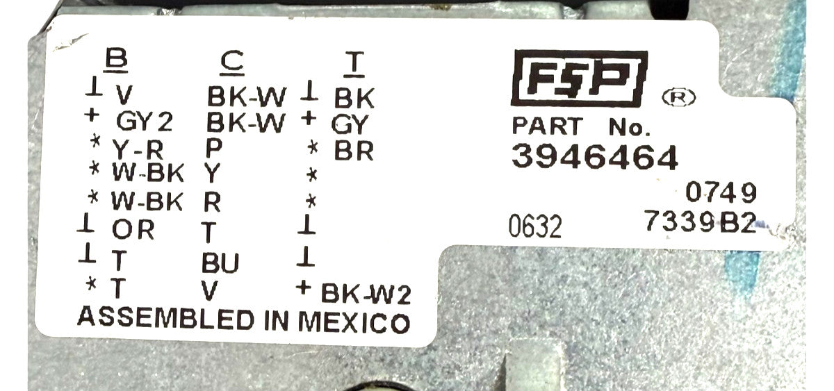 OEM Replacement for GE Washer Timer 3946464