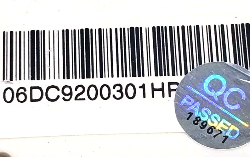 OEM Replacement for Samsung Washer Control DC92-00301H