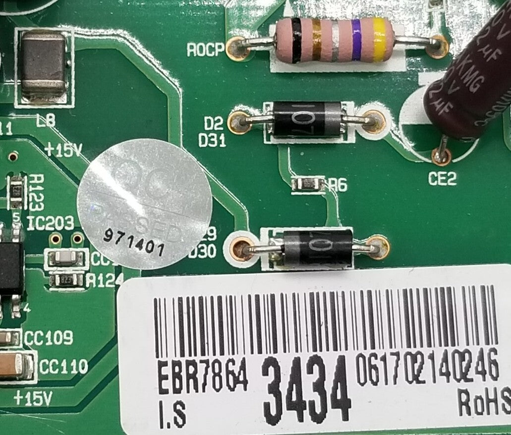 OEM Replacement for LG Refrigerator Control EBR78643434