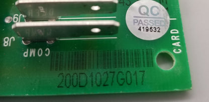 OEM Replacement for GE Fridge Control Board 200D1027G017