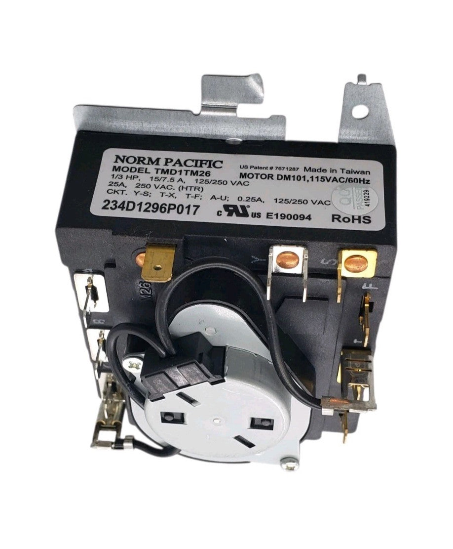 New OEM Replacement for GE Dryer Timer WE04X22654