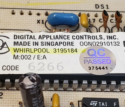 OEM Replacement for Whirlpool Range Control 3195184