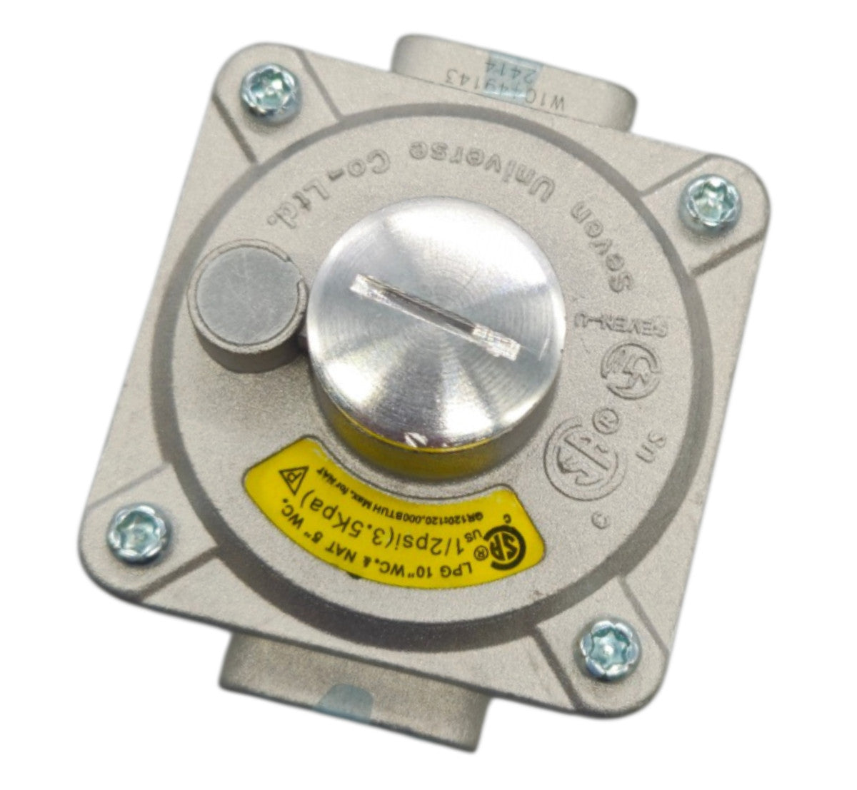 New OEM Replacement for Whirlpool Range Pressure Regulator W11087445