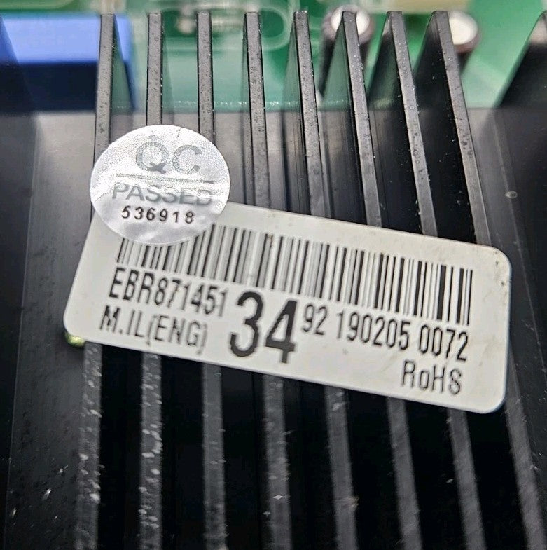 OEM Replacement for LG Fridge Control EBR87145134