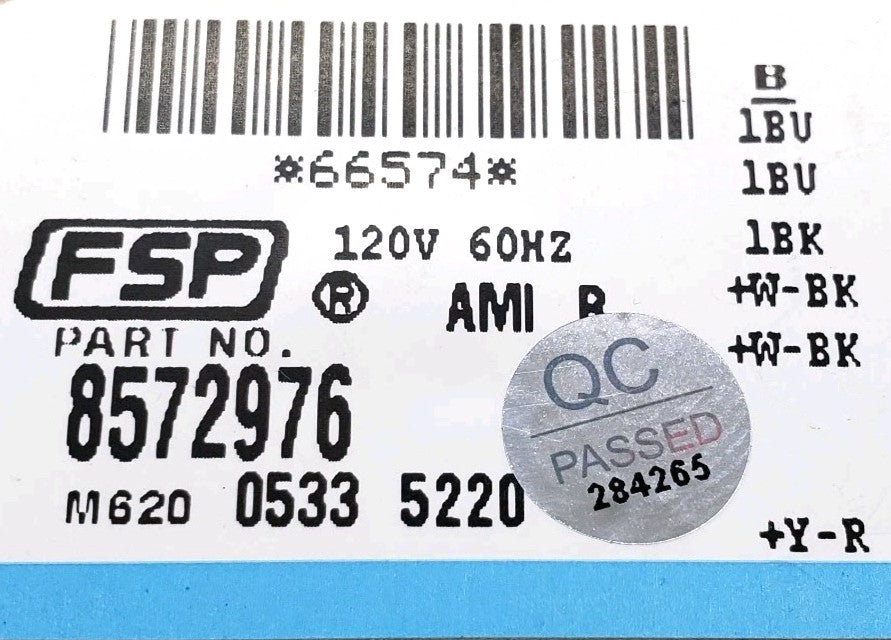 OEM Replacement for Whirlpool Washer Timer 8572976