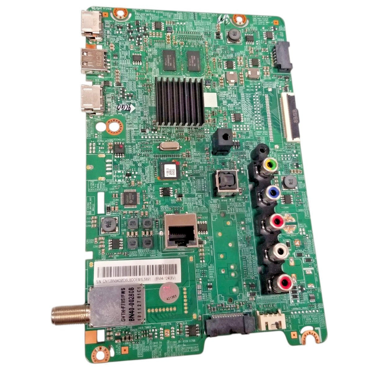 New OEM  Replacement for Samsung TV Main Control Board BN94-12408V  1- Yr