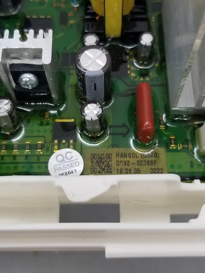 OEM Replacement for Samsung Washer Control DC92-02388F