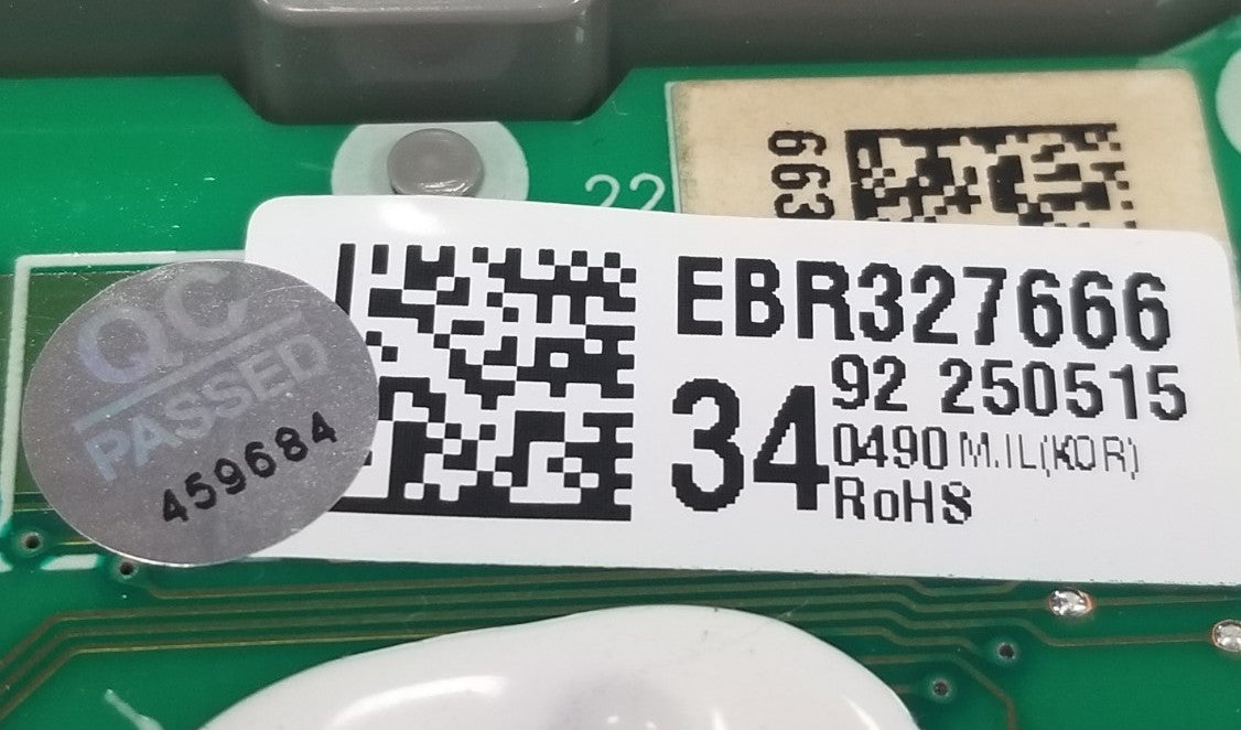 New OEM Replacement for LG Fridge Control EBR32766634