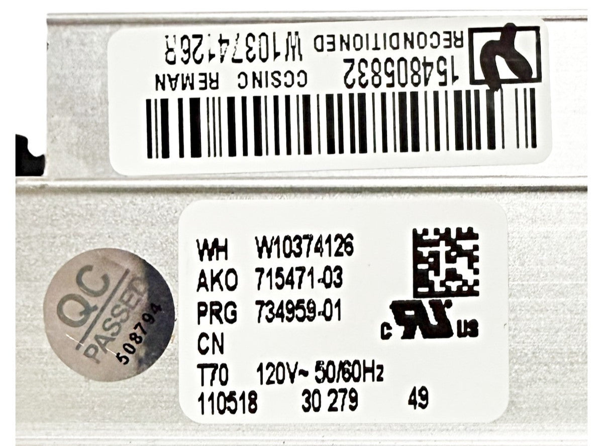 OEM Replacement for Maytag Washer Motor Control W10374126