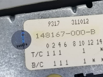 OEM Replacement for Frigidaire Washer Timer 148167-000-B