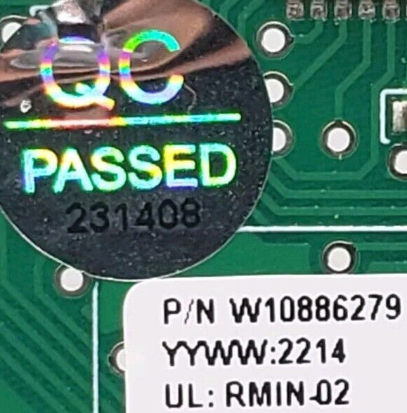 OEM Replacement for Whirlpool Fridge Control W10886279   ~ ~
