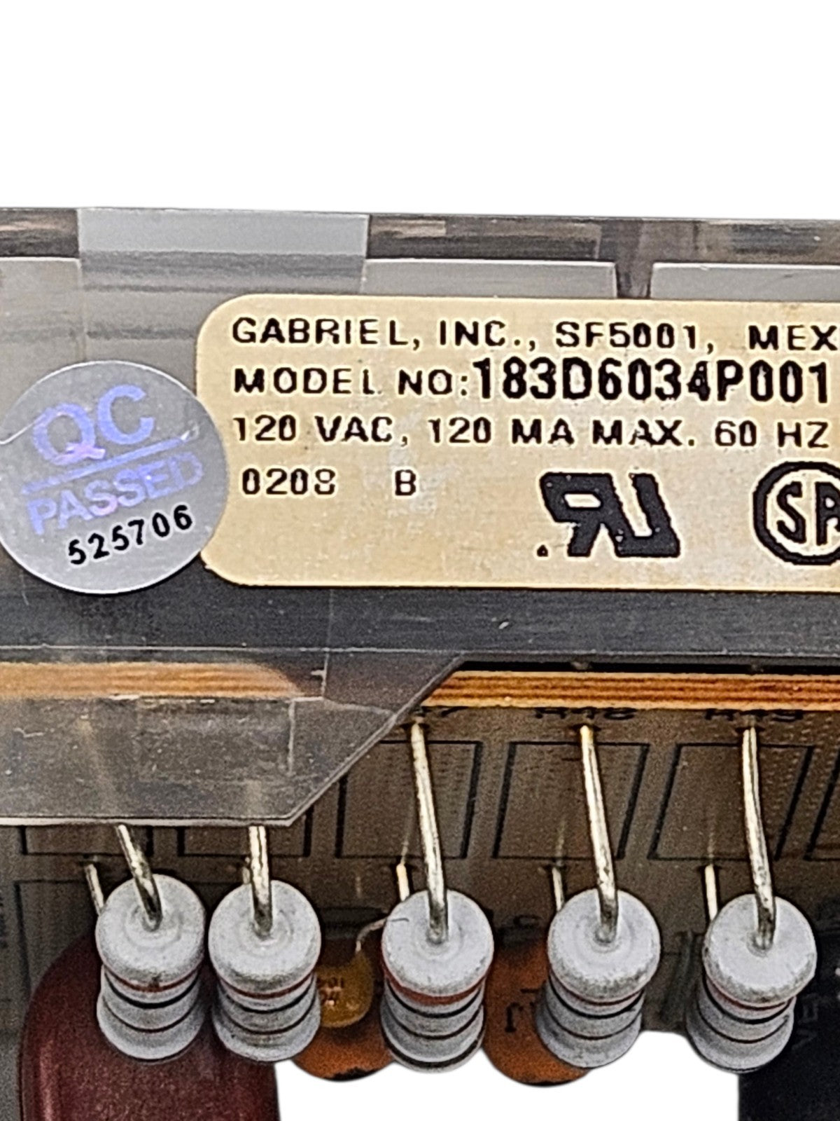 OEM Replacement for GE Range Oven Control 183D6034P001