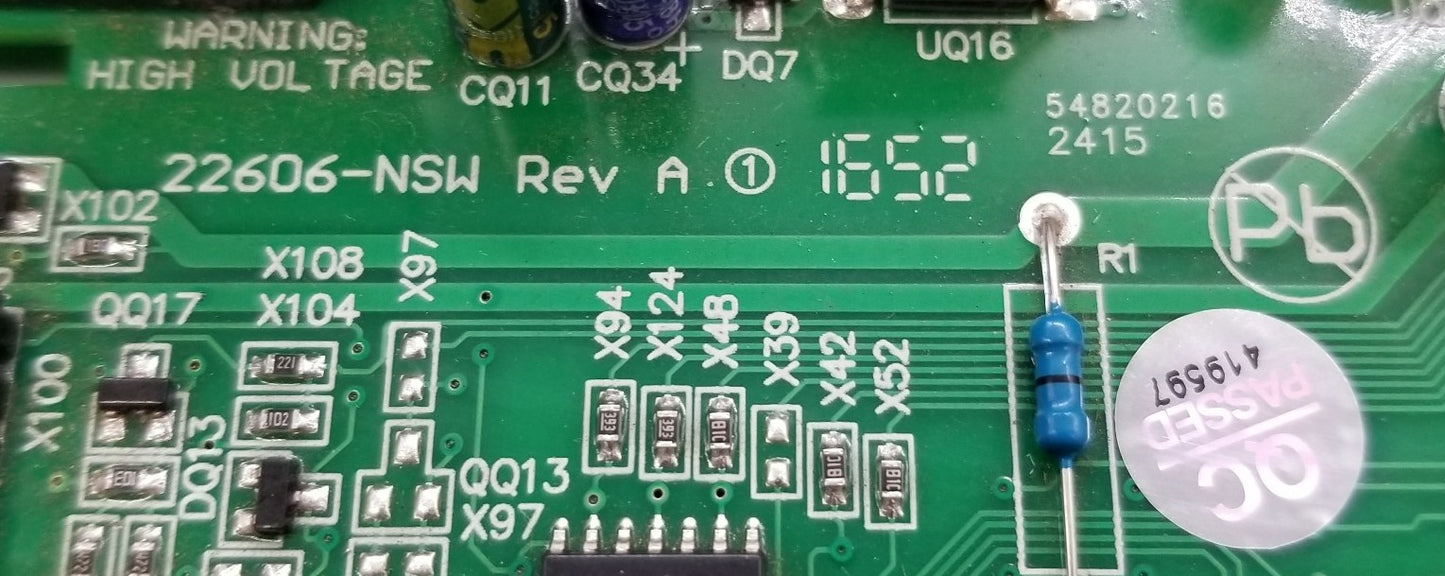 OEM Replacement for GE Fridge Control Board 22606-NSW