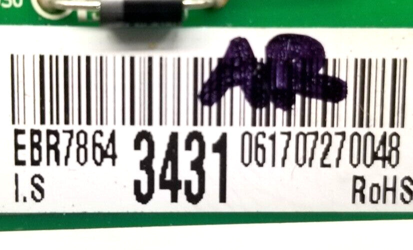 Replacement for LG Fridge Control EBR78643431 EBR84433504