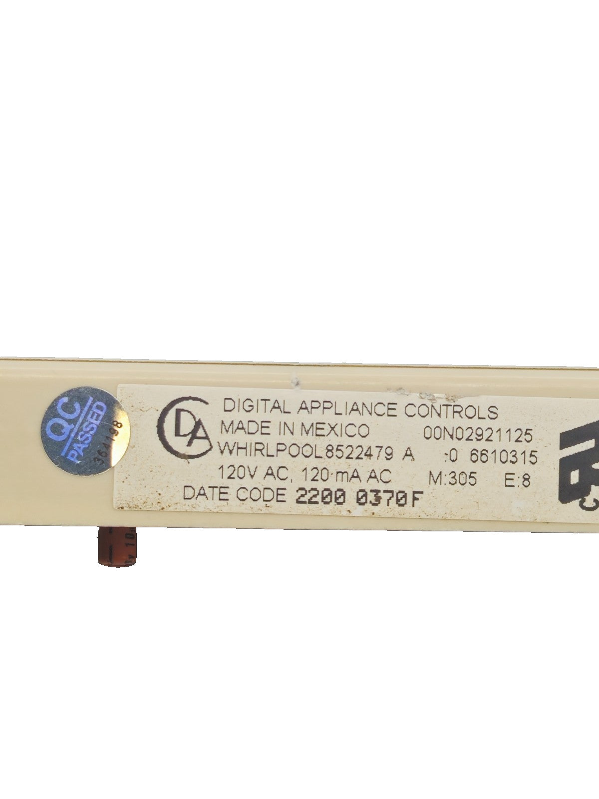 OEM Whirlppl Range Control 8522479