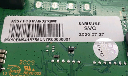 New OEM Replacement for Samsung Control Board BN94-15785U 1-Yr