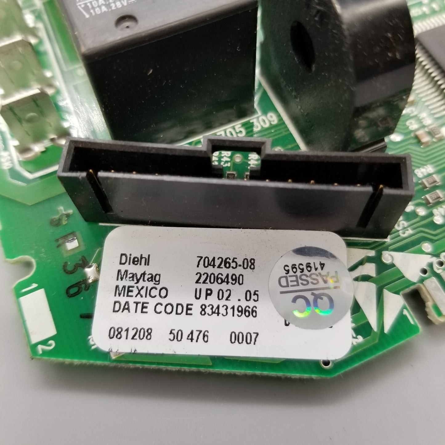 OEM Replacement for Maytag Washer Control Board 704265