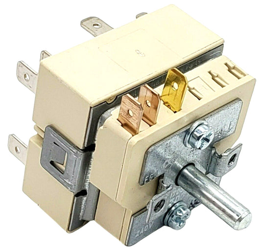 New OEM Replacement for Frigidaire Range Infinite Triple Burner Switch 807004702