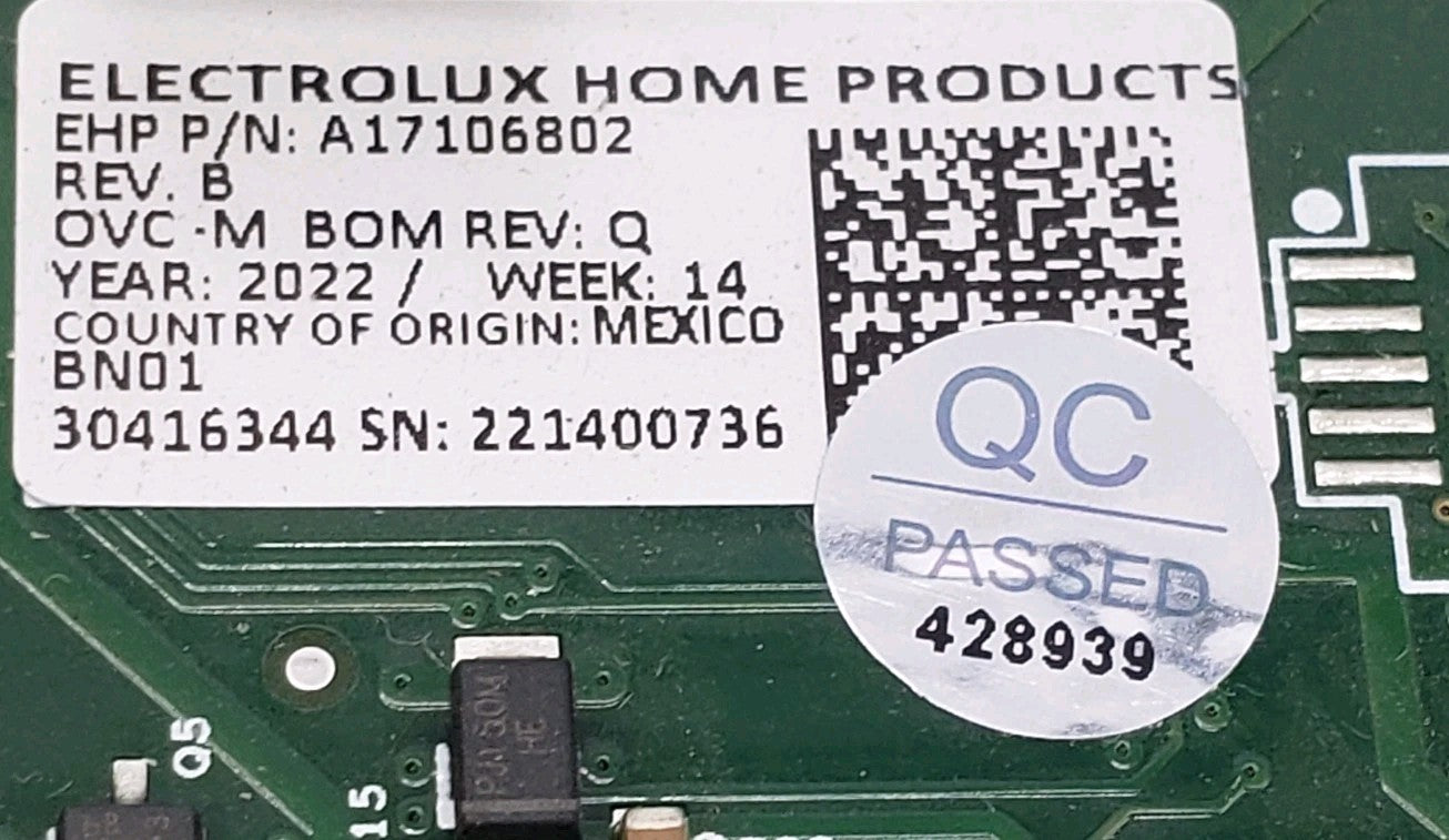 New OEM Frgidaire Oven Control Board 5304536397