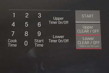 New OEM Replacement for LG Range Touch Control Panel EBR79627601
