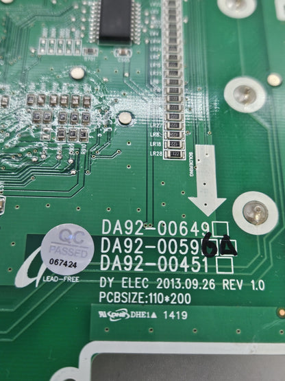 OEM Replacement for Samsung Fridge Control DA92-00596A