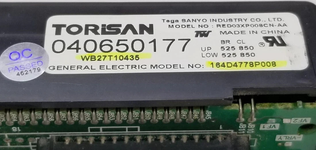 OEM Replacement for GE Oven Control Board WB27T10435