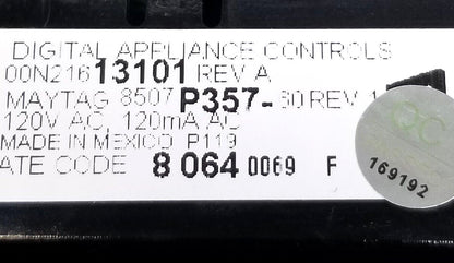 OEM Replacement for Maytag Oven Control  8507P357-60
