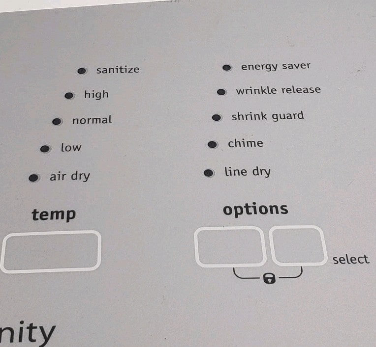 OEM Replacement for Frigidaire Washer Control 1374908