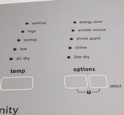 OEM Replacement for Frigidaire Washer Control 1374908