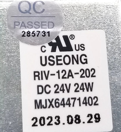 New Genuine OEM Replacement for LG Refrigerator Water Valve MJX64471506
