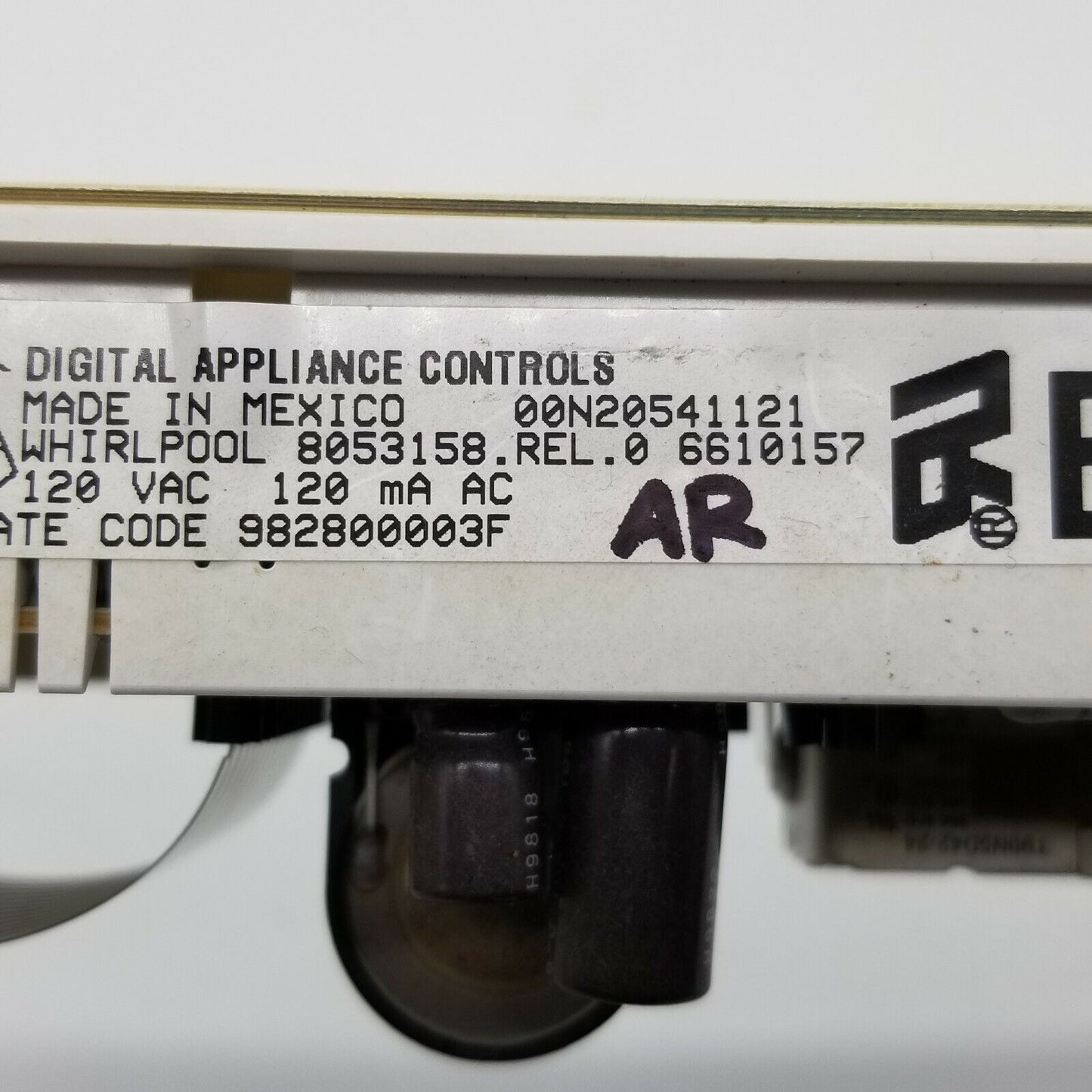 OEM Replacement for Whirlpool Range Control 8053158