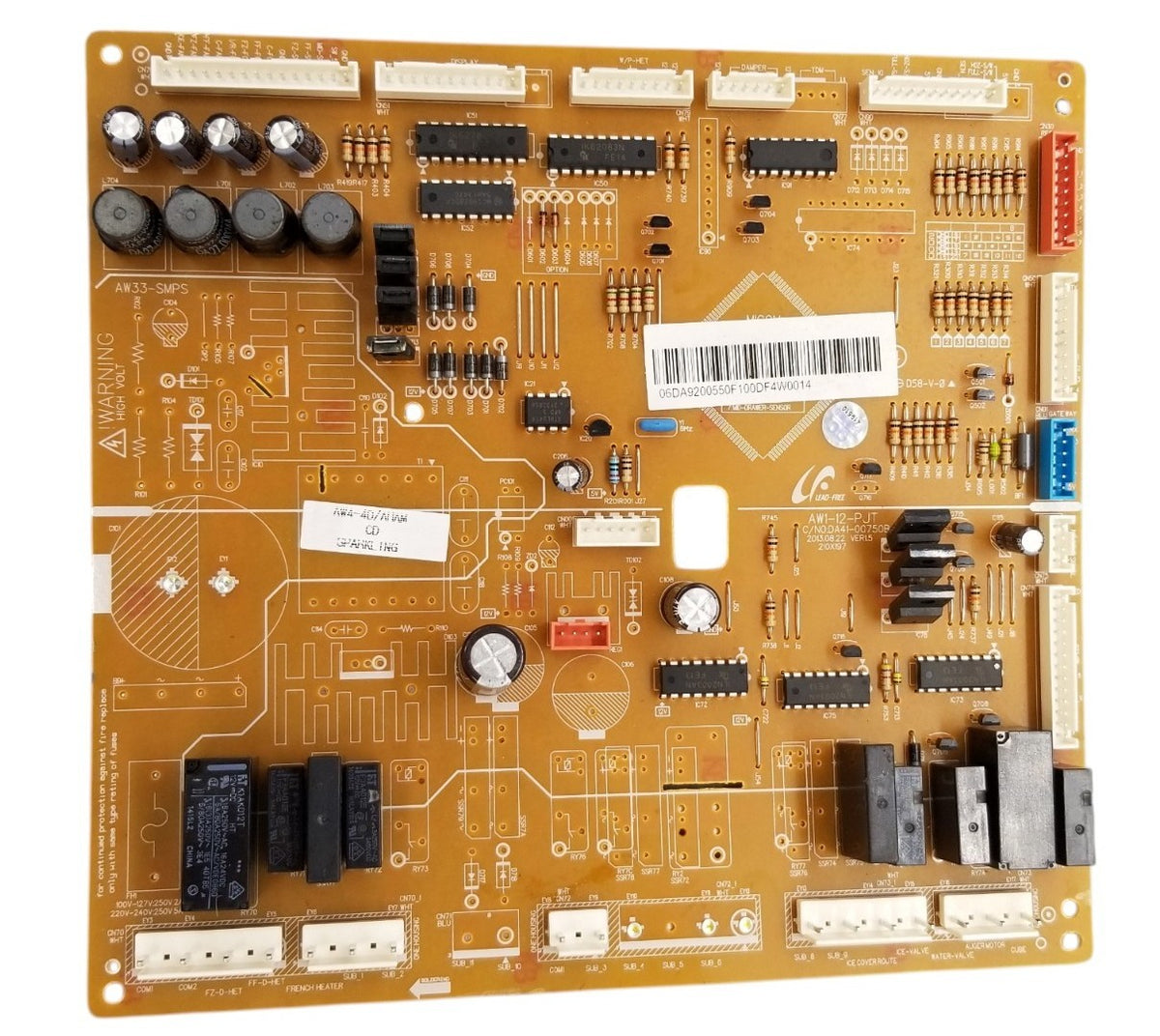 OEM Replacement for Samsung Fridge Control Board DA92-00550F
