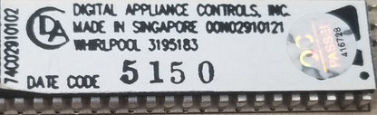 OEM Replacement for Whirlpool Range Control 3195183