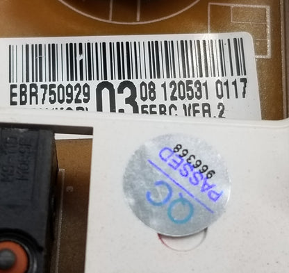 OEM Replacement for LG Washer Control EBR75092903