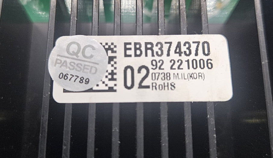 OEM Replacement for LG Washer Control EBR37437002