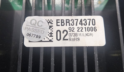 OEM Replacement for LG Washer Control EBR37437002